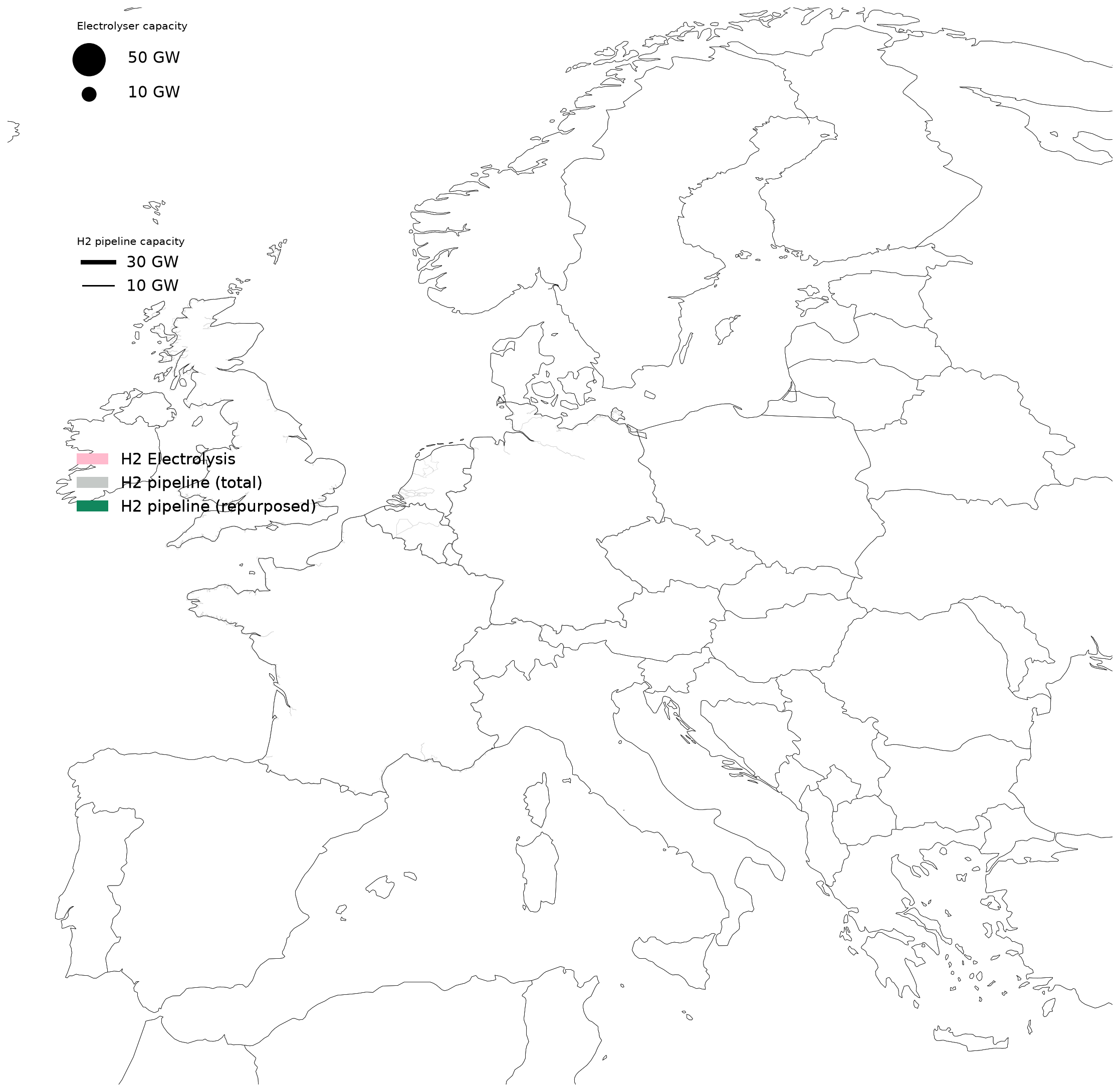 Hydrogen network 2030