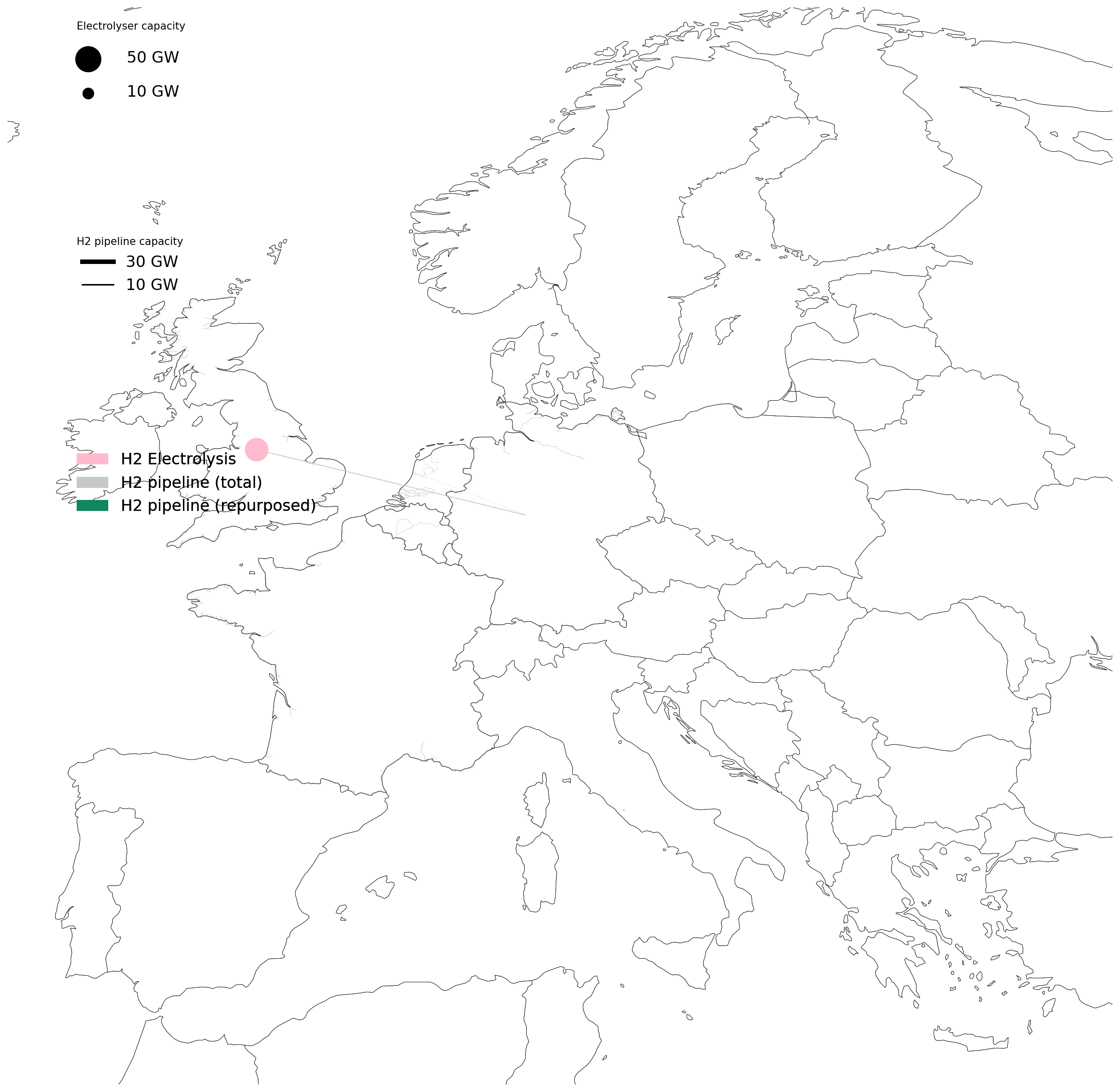 Hydrogen network 2040